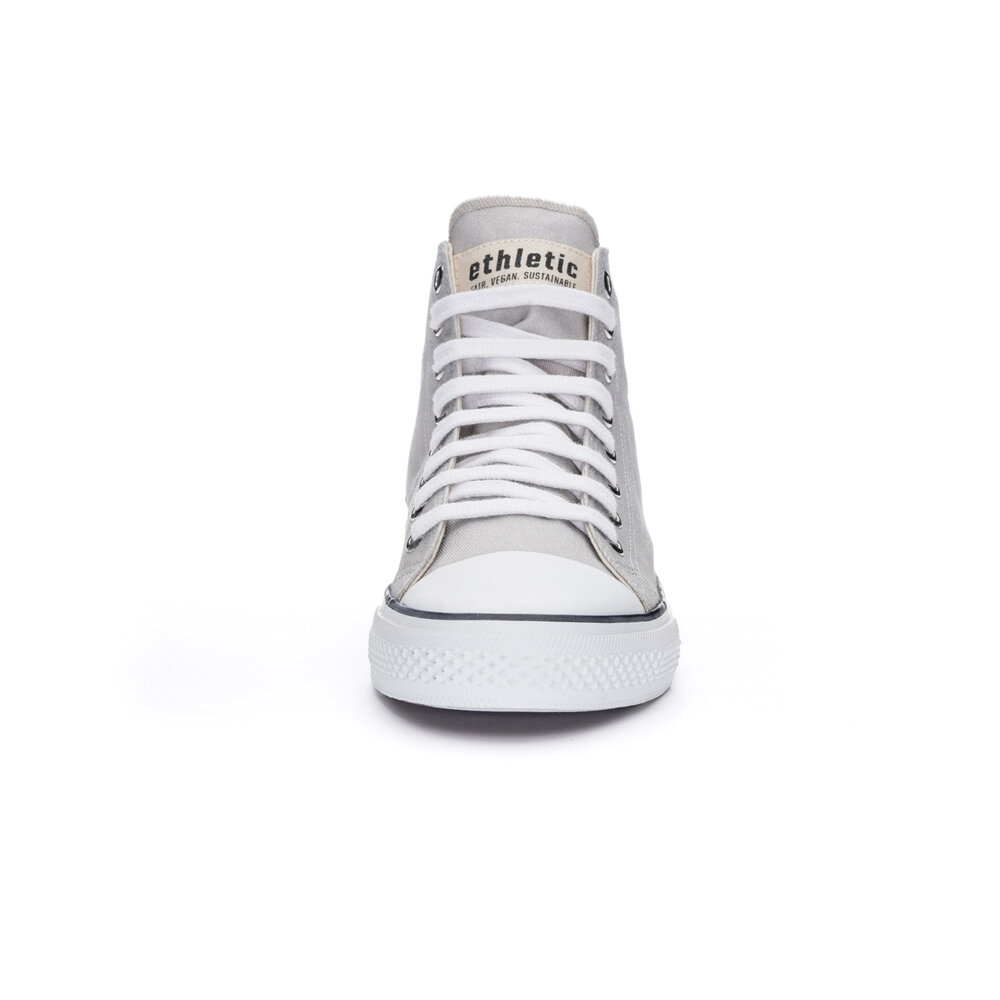 Ethletic Fair Trainer White Cap Hi Cut Mirage Grey P | Just White