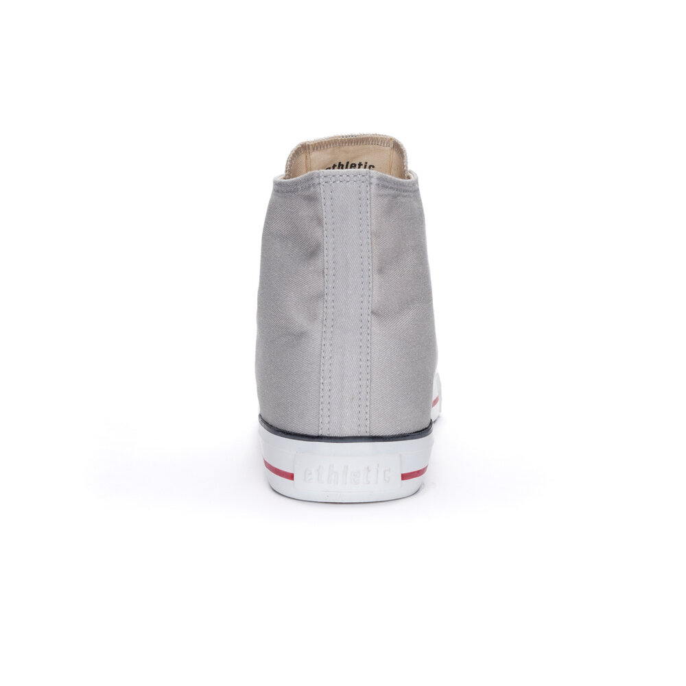 Ethletic Fair Trainer White Cap Hi Cut Mirage Grey P | Just White