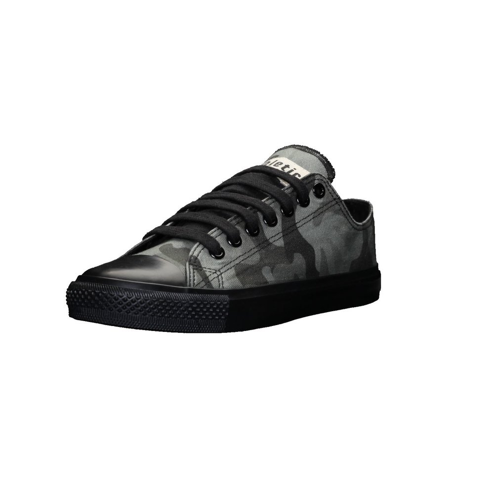 Ethletic Fair Trainer Black Cap Lo Cut Human Rights Olive | Jet Black