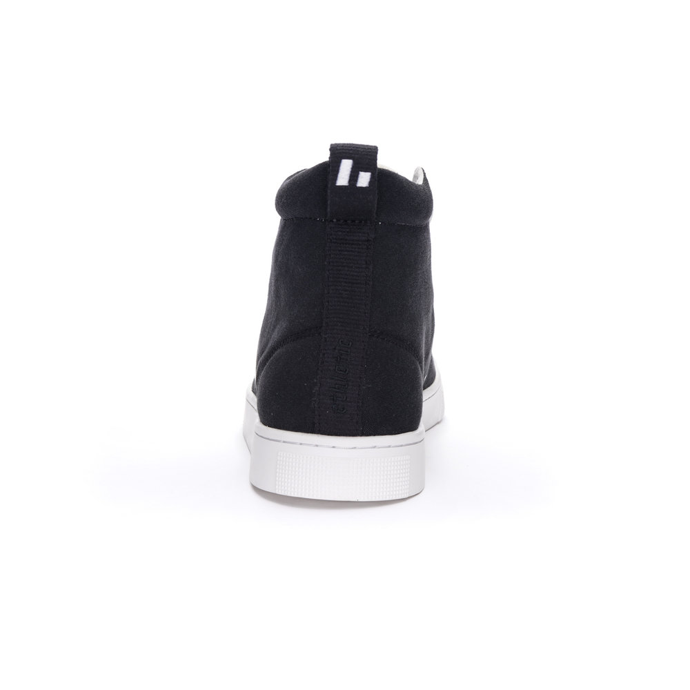 Ethletic Fair Trainer Active Hi Cut Jet Black | Just White