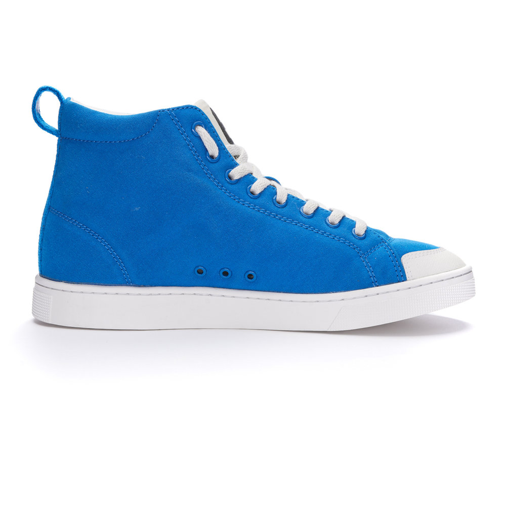 Ethletic Fair Trainer Active Hi Cut Princess Blue | Just White