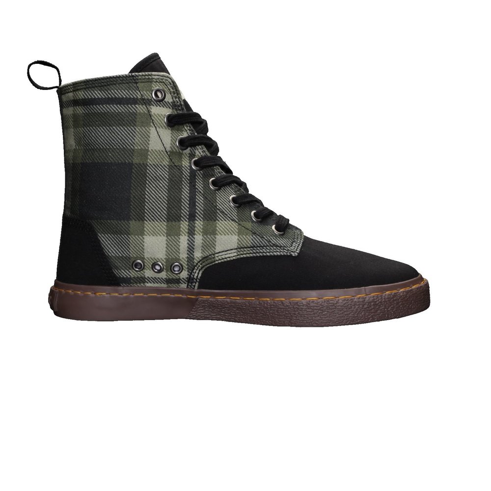 Ethletic Fair Sneaker Brock Tartan Mystic Green