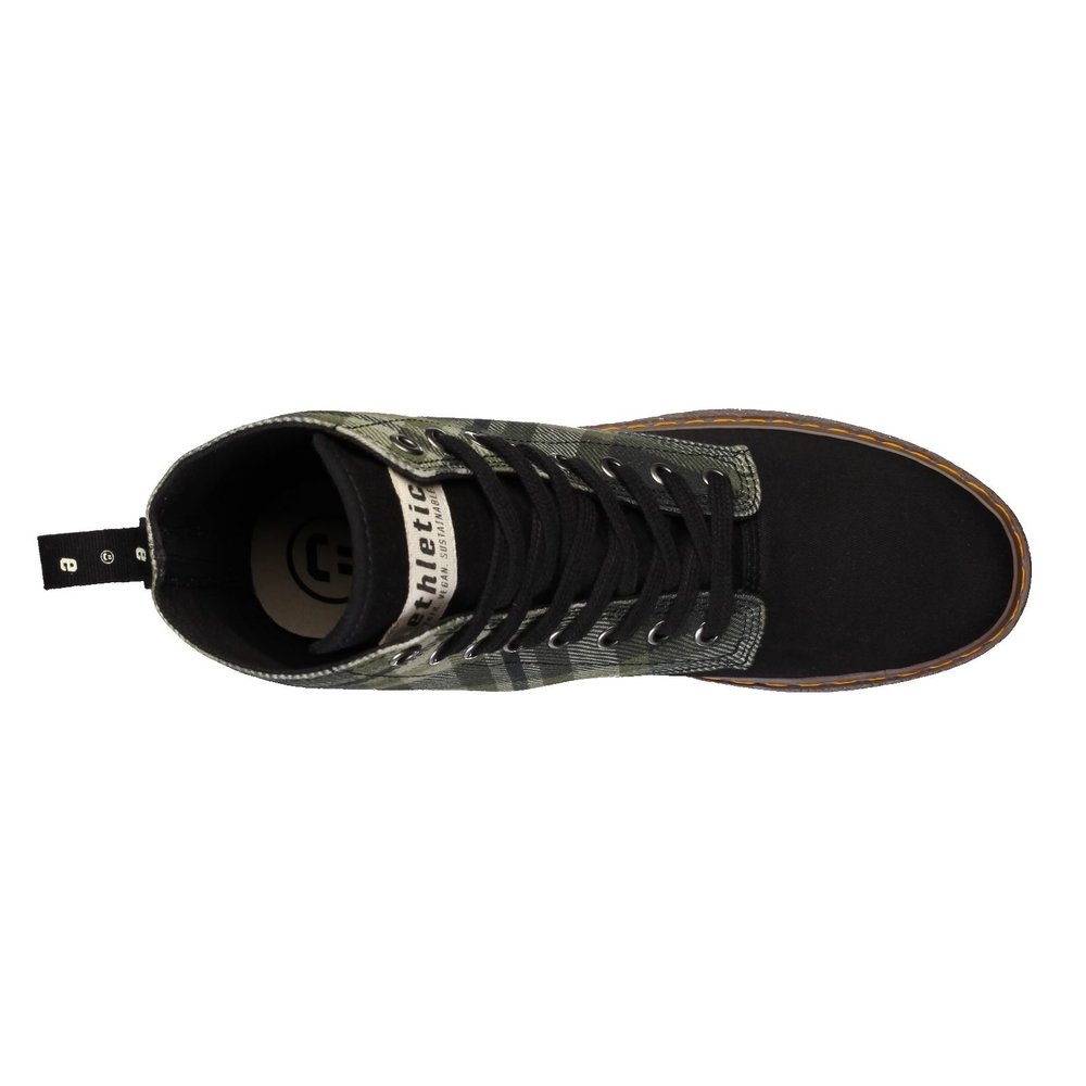Ethletic Fair Sneaker Brock Tartan Mystic Green