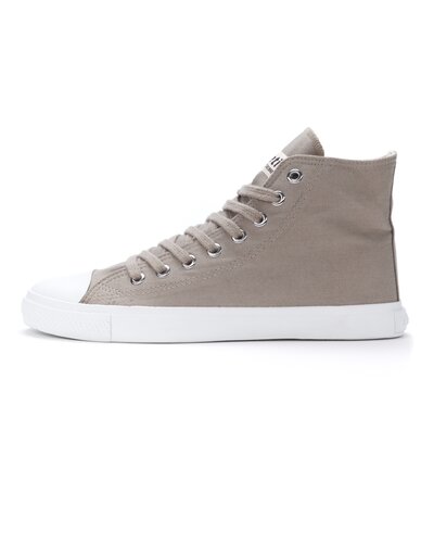 Ethletic Fair Trainer White Cap Hi Cut Frozen Olive | Just White