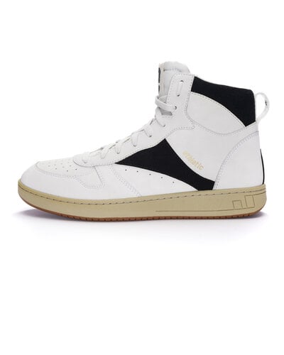 Ethletic Carl Hi Cut Chalk White | Jet Black