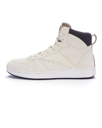 Ethletic Carl Hi  Cut Bleached Sand | Pewter Grey