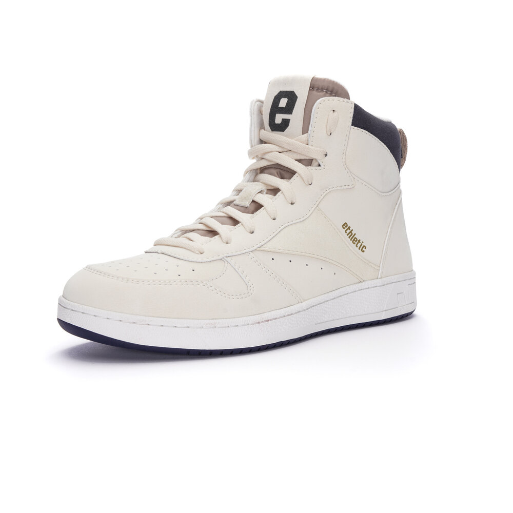 Ethletic Carl Hi  Cut Bleached Sand | Pewter Grey