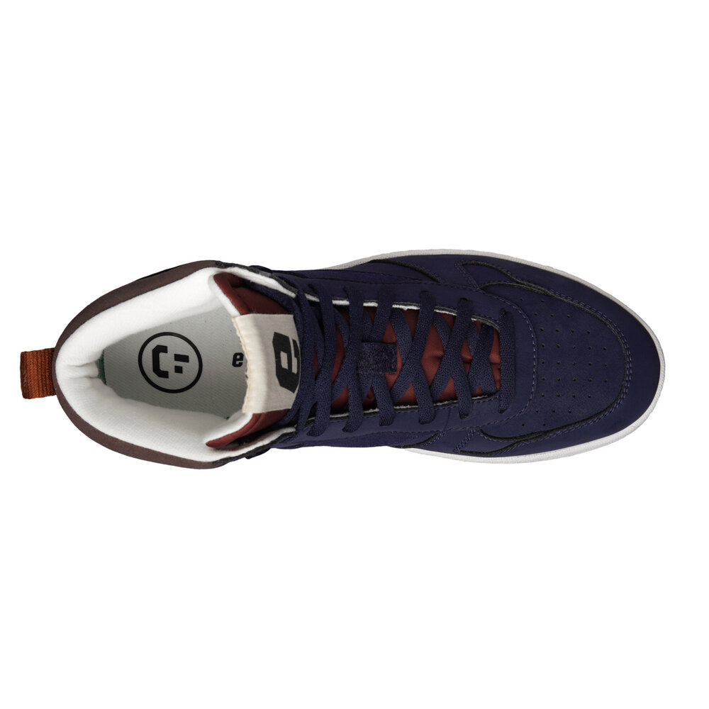 Ethletic Carl Hi  Cut Ocean Blue | Bracken Brown