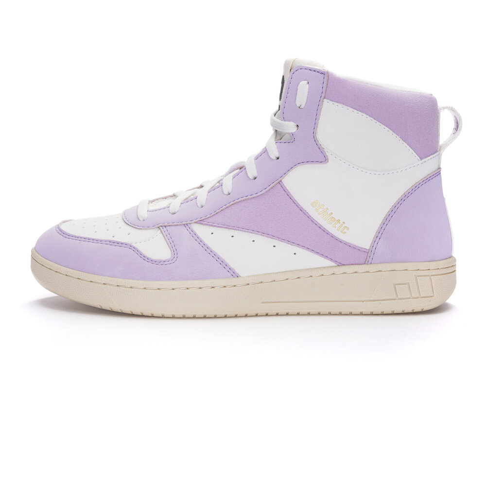 Ethletic Carl Hi  Cut Lavender Pink | Just White