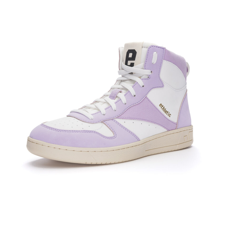 Ethletic Carl Hi  Cut Lavender Pink | Just White