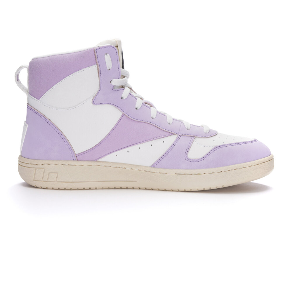 Ethletic Carl Hi  Cut Lavender Pink | Just White
