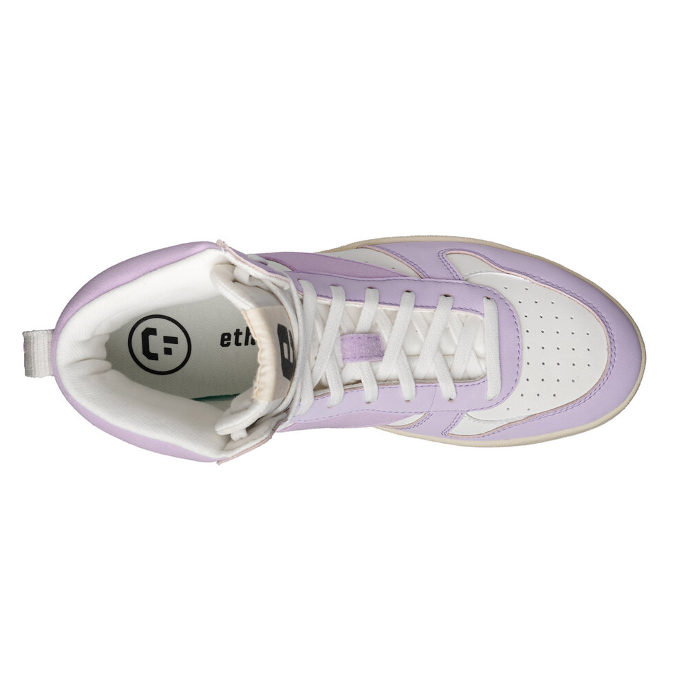 Ethletic Carl Hi  Cut Lavender Pink | Just White