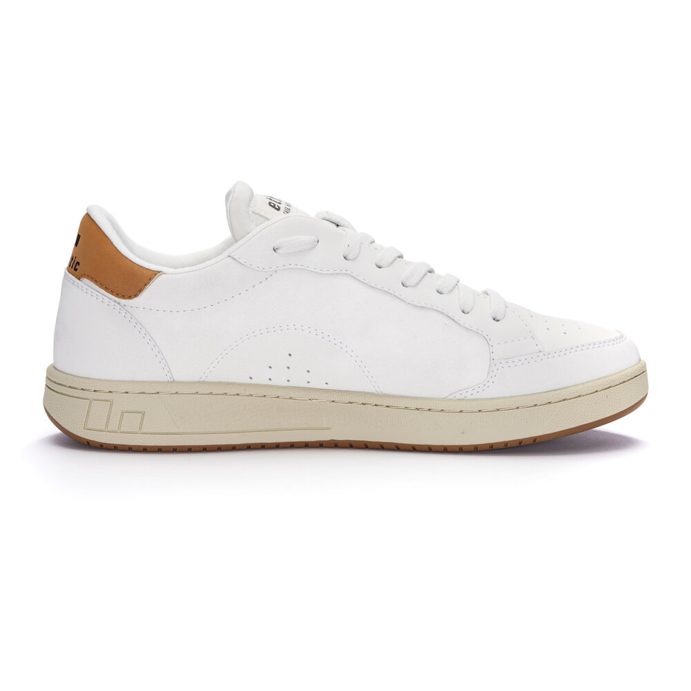 Ethletic Jesse Lo Cut Classic Chalk White | Cognac Brown