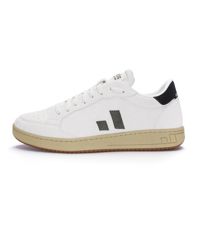 Ethletic Jesse Lo Cut Classic Chalk White | Accent Donkey Grey