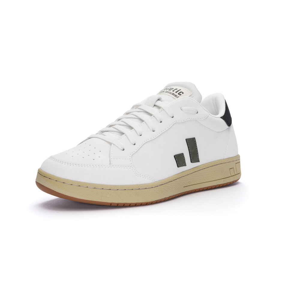 Ethletic Jesse Lo Cut Classic Chalk White | Accent Donkey Grey