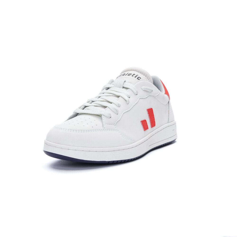 Ethletic Jesse Chalk White | Red Pepper