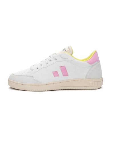 Ethletic Jesse Lo Cut Chalk White | Prism Pink