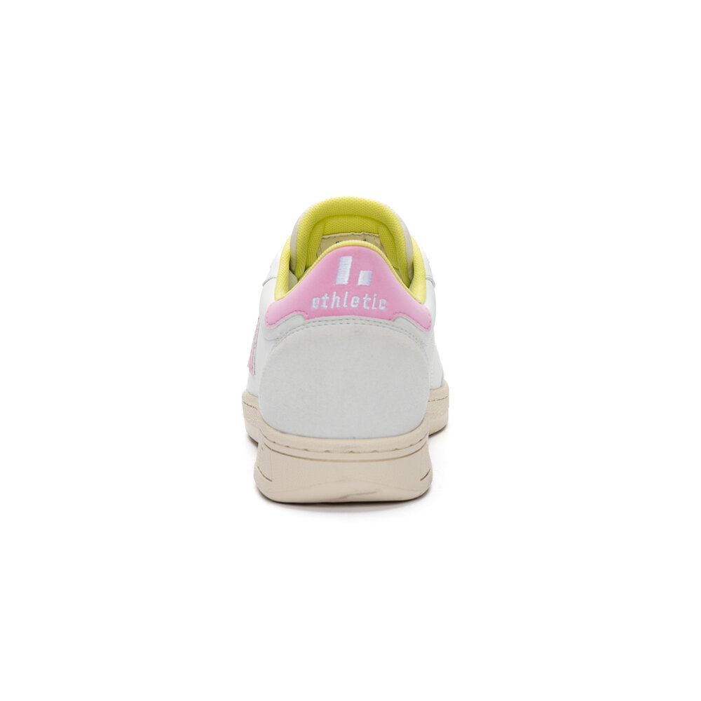 Ethletic Jesse Lo Cut Chalk White | Prism Pink