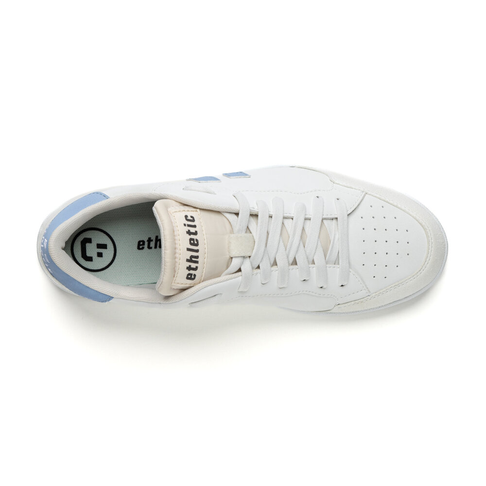 Ethletic Jesse Lo Cut Chalk White | Sky Blue