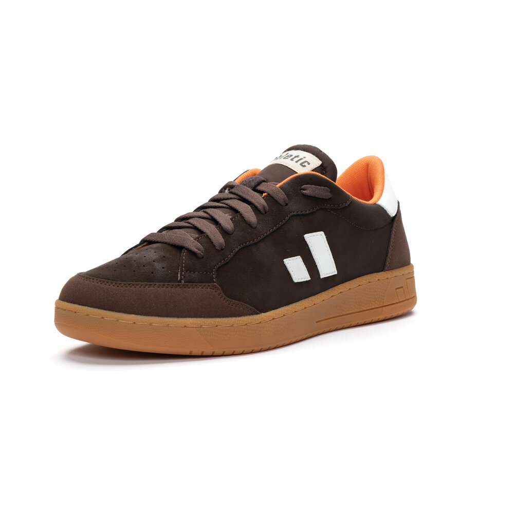 Ethletic Jesse Lo Cut Dark Brown | Chalk White