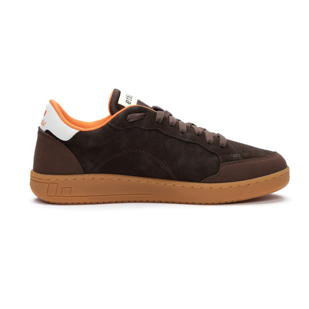 Ethletic Jesse Lo Cut Dark Brown | Chalk White