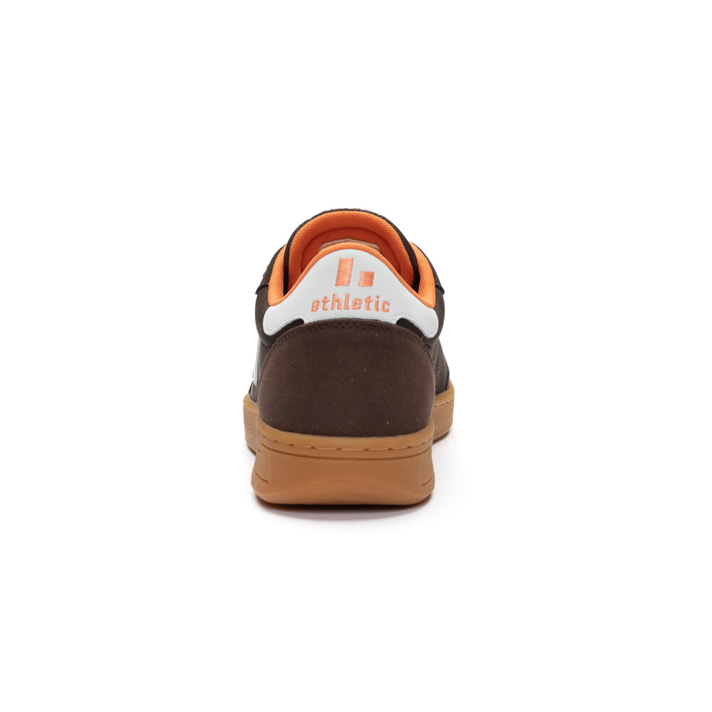 Ethletic Jesse Lo Cut Dark Brown | Chalk White