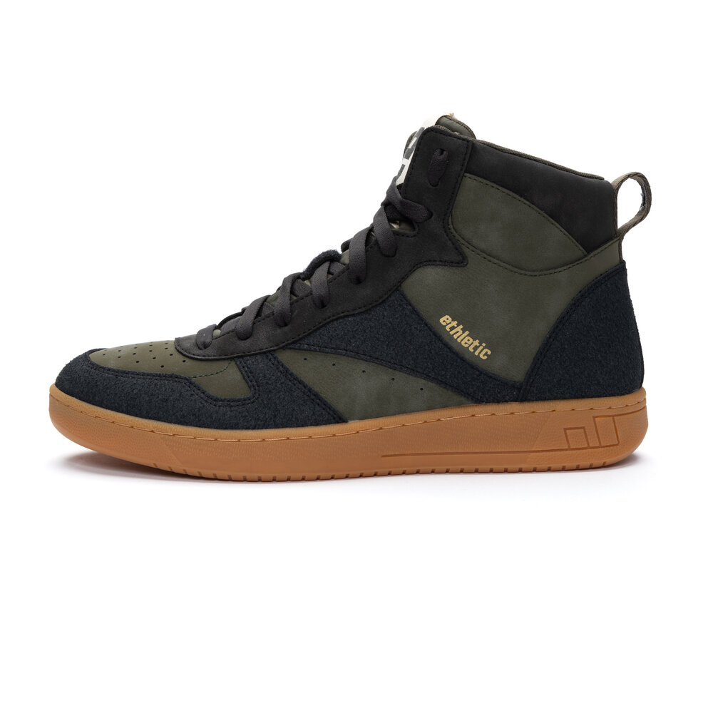 Ethletic Carl Hi Cut Accent Donkey Grey | Jet Black