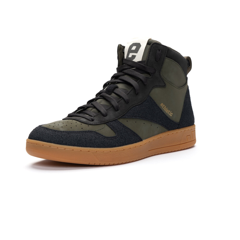 Ethletic Carl Hi Cut Accent Donkey Grey | Jet Black