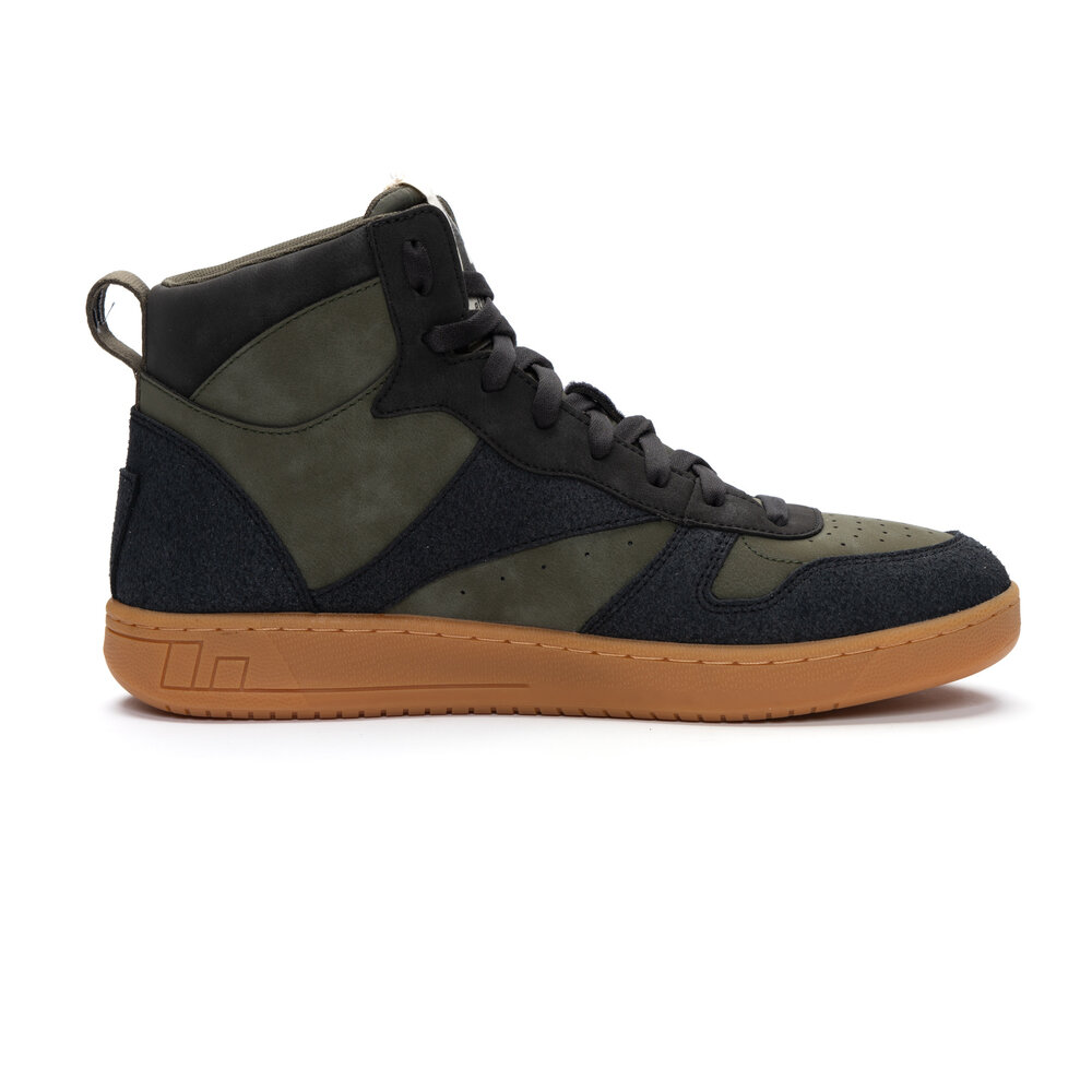 Ethletic Carl Hi Cut Accent Donkey Grey | Jet Black