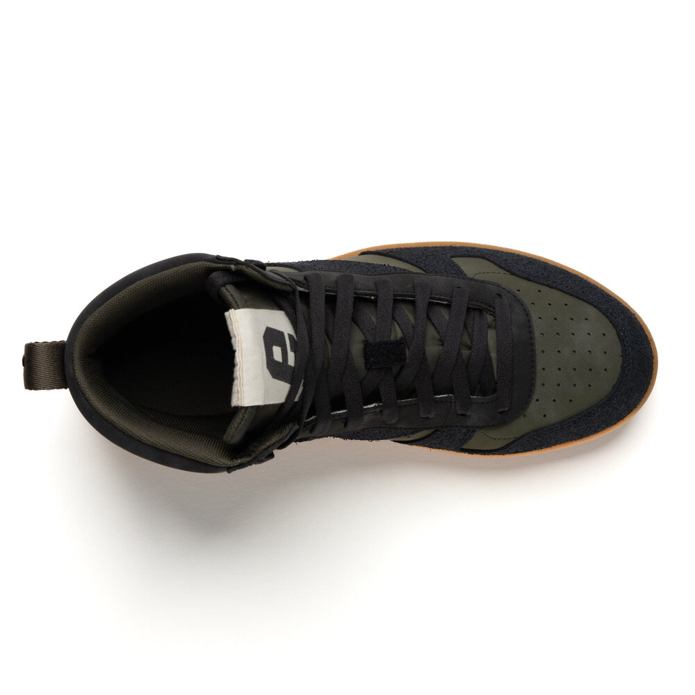 Ethletic Carl Hi Cut Accent Donkey Grey | Jet Black