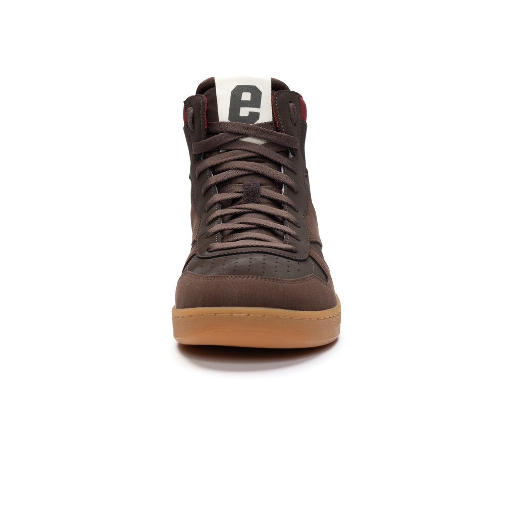 Ethletic Carl Hi Cut Dark Brown | Brick Red