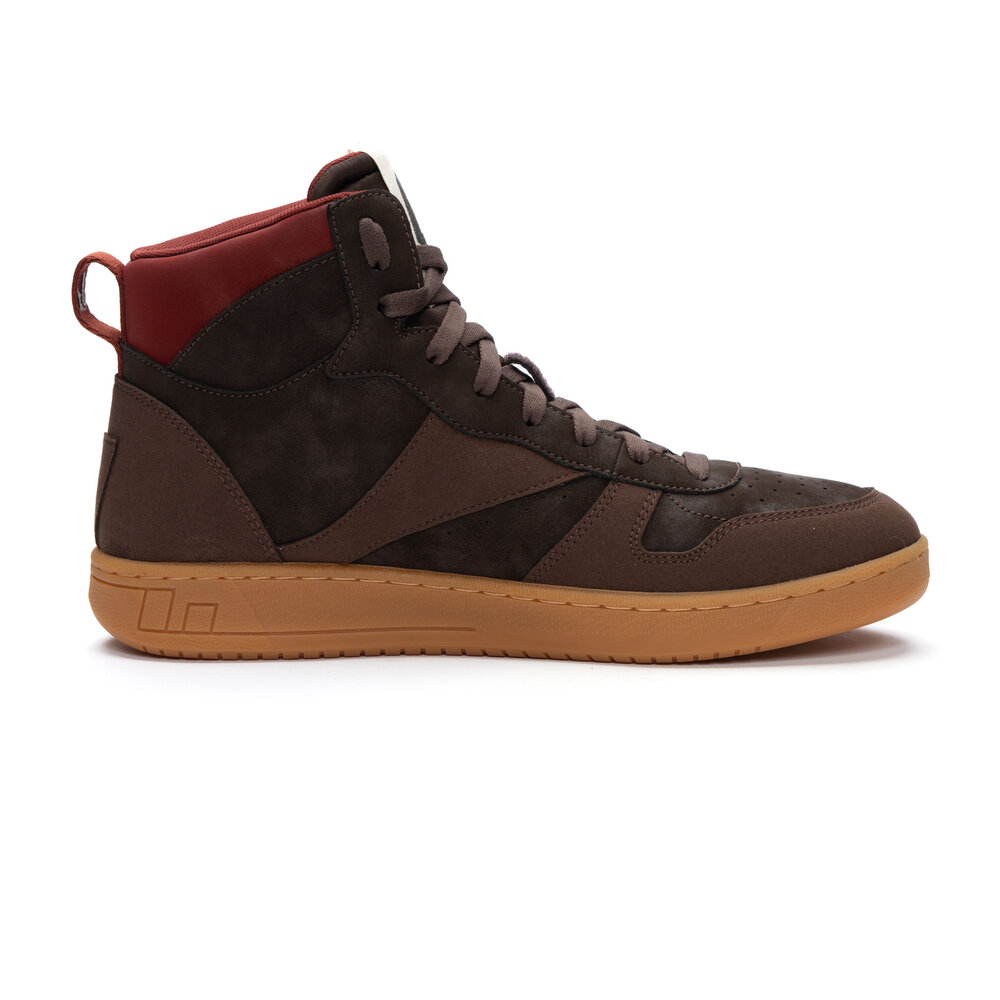 Ethletic Carl Hi Cut Dark Brown | Brick Red