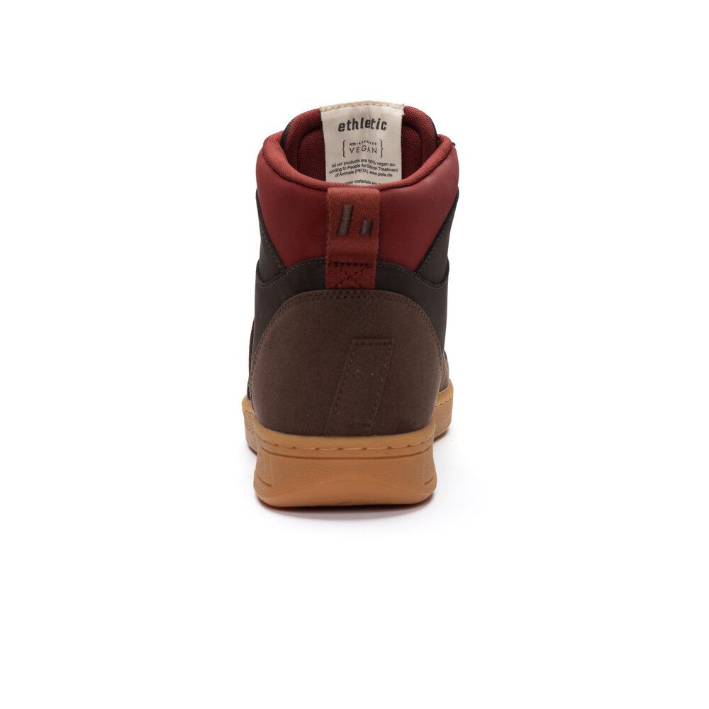 Ethletic Carl Hi Cut Dark Brown | Brick Red