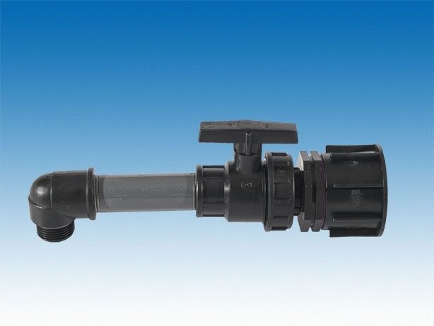 S60x6 ibc Tank adapter auf Kunststoff 1/2 Hahn Ersatz ventil armaturen  Hausgarten Wasser anschlüsse Abfluss hahn Adapter