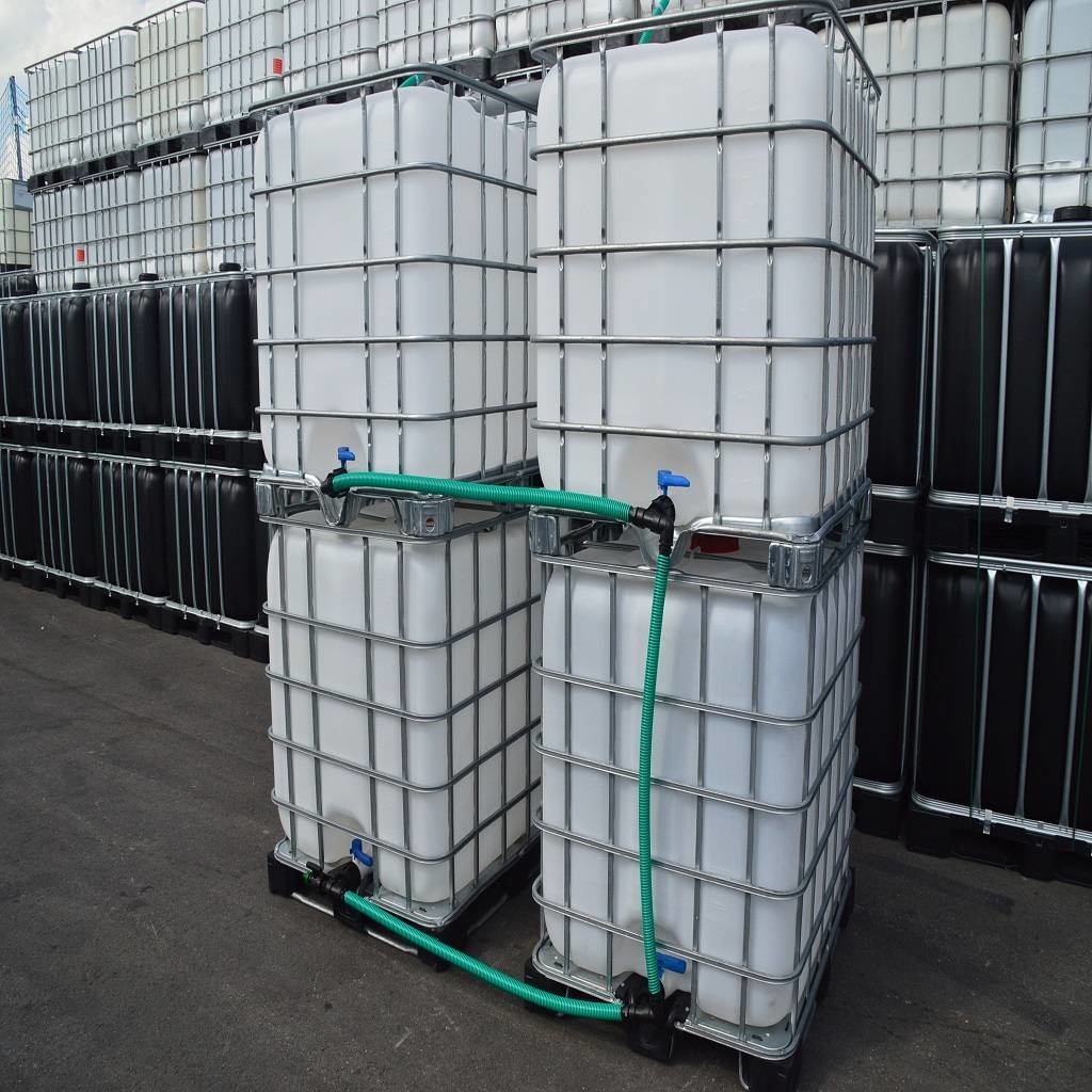 IBC Container 1000 L gereinigt TRANSPARENT