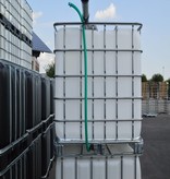 IBC Tank, Anlage 4000L mit Schlauch, auf Stahl/PE-Palette