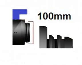 für Grobgewinde S100x8 (DN80)