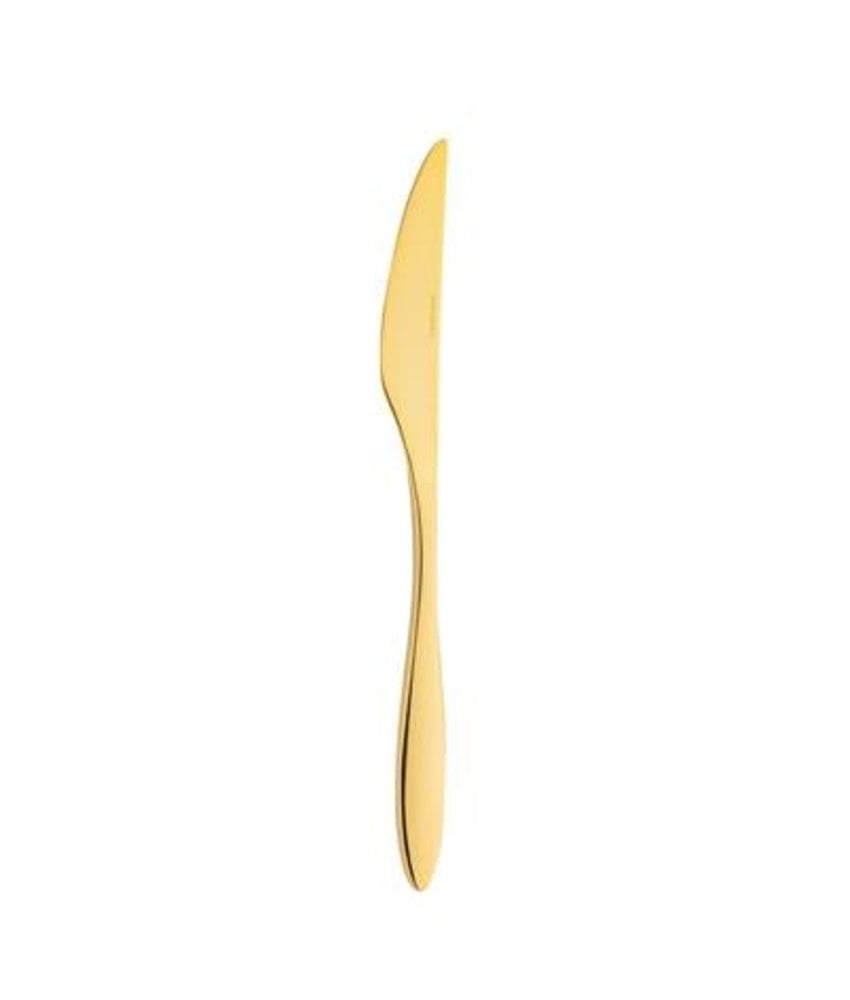 Becchetti Gioia Gold 18/10 tafelmes 22,7 cm ( 12 stuks)