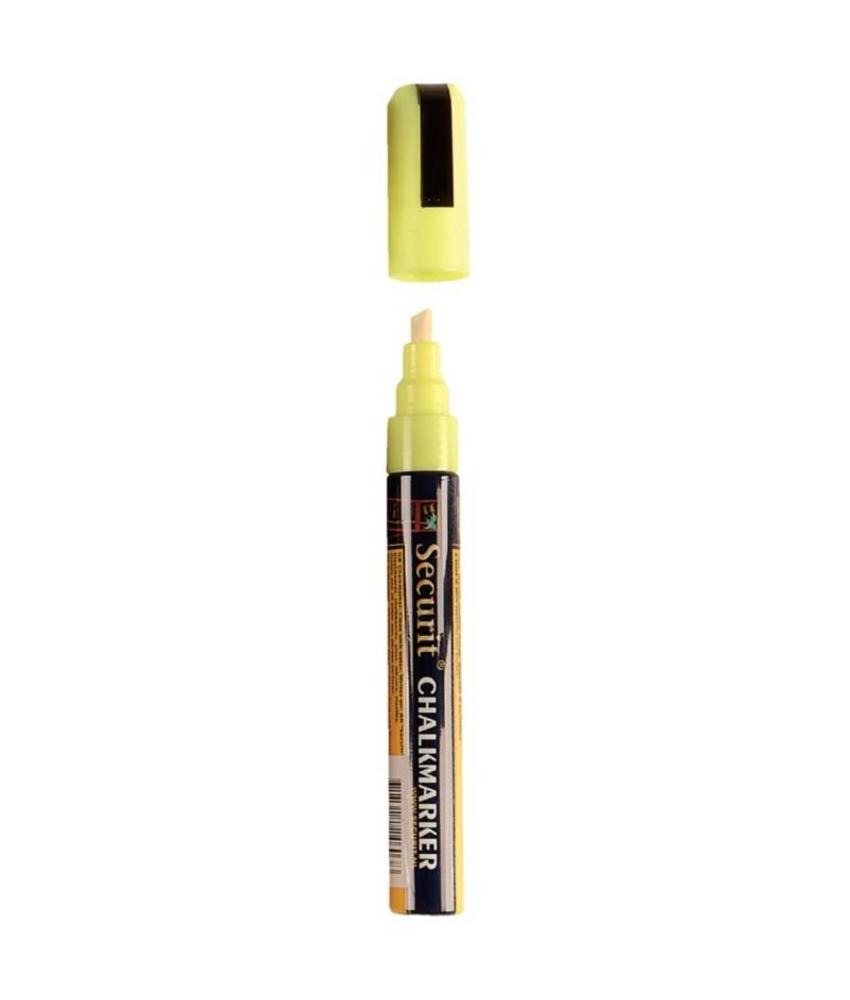 Securit Wisbare krijtstiften 6mm geel
