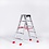 Euroline Lichtgewicht dubbele trap 2x5 treden