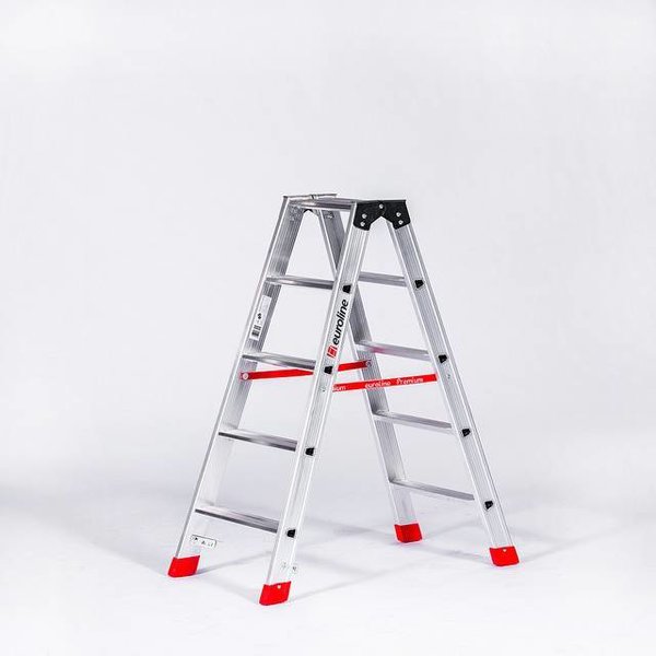 Euroline Lichtgewicht dubbele trap 2x5 treden