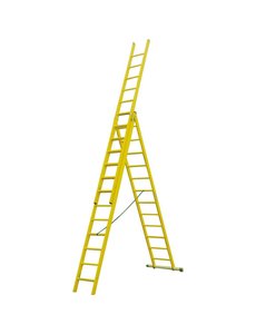 Staltor Kunststof ladder GVK 3x9 treden