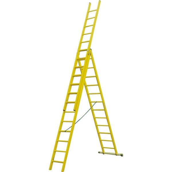 Kunststof ladder GVK 3x9 treden