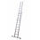 Maxall Tweedelige ladder 2x10 Maxall recht met stabiliteitsbalk I 5.15 meter