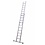 Maxall Tweedelige ladder 2x12 Maxall recht met stabiliteitsbalk I 6.50 meter