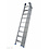 Solide Vierdelige ladder 4x8 recht met stabiliteitsbalk