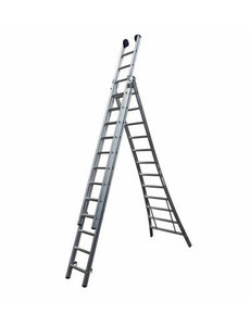 Maxall Driedelige ladder Premium 3x12 | 8.75 meter