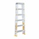 Eurostairs Dubbele trap 2x6 treden Eurostairs Home