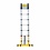 Panthera NIEUW: Telescoopladder Premium Yellow 4.8 meter