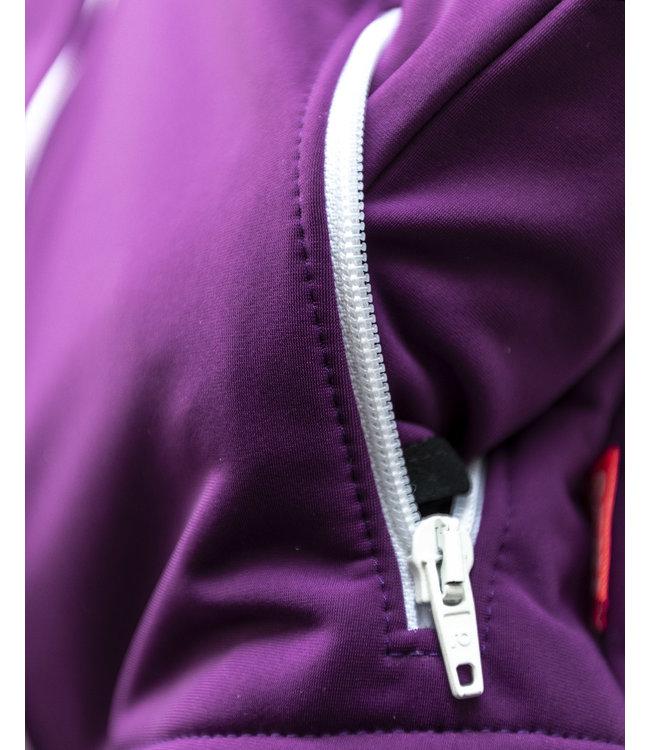 Giacca con cappuccio SPORT TEC viola